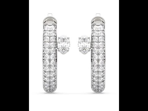 Solitaire Baguette Diamond Stud Earrings – Solitaire Jewels